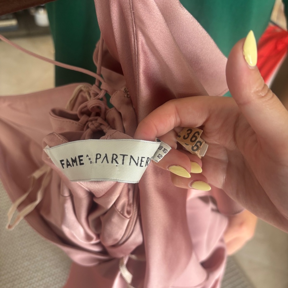 Pink Ruffle Gown - Picture 5 of 5